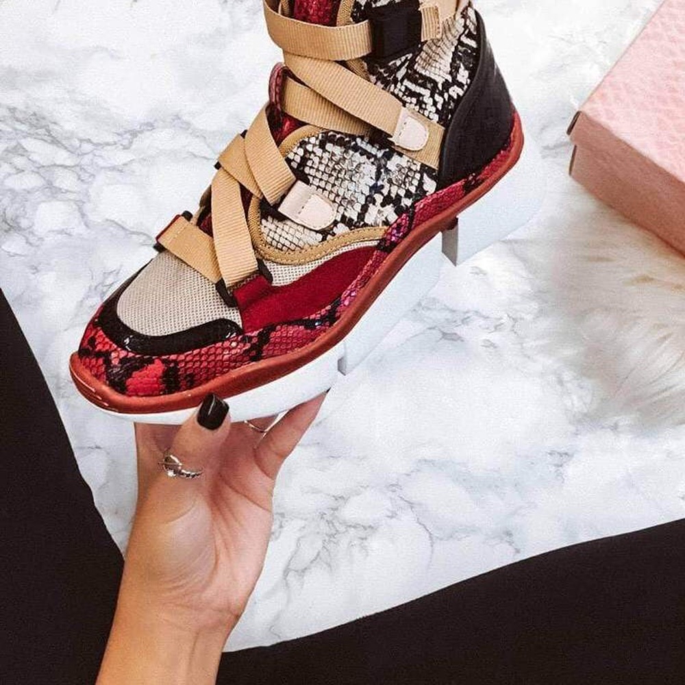 Women’s high top sneaker - Picture 4 of 11